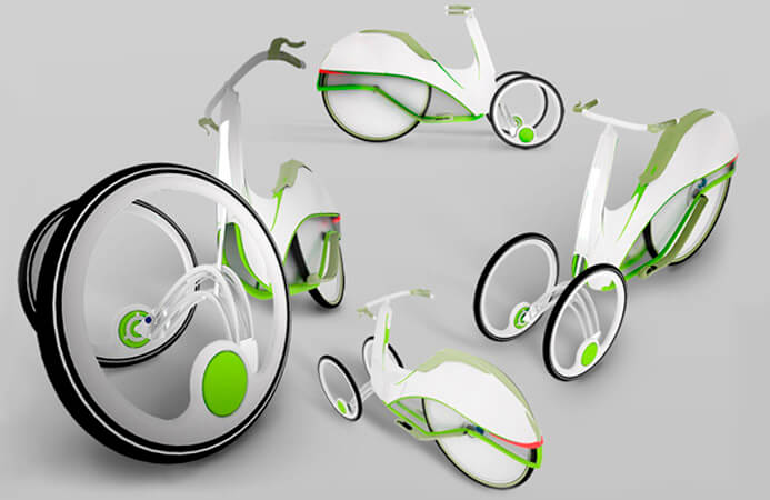 Биоэлектрический велосипед от LUMA