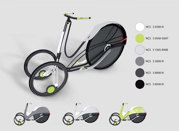 Биоэлектрический велосипед от LUMA