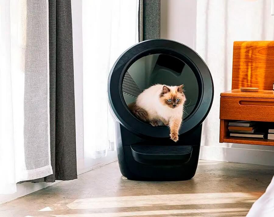 Litter-Robot 4 новое поколение умных, самоочищающихся туалетов для ваших кошек